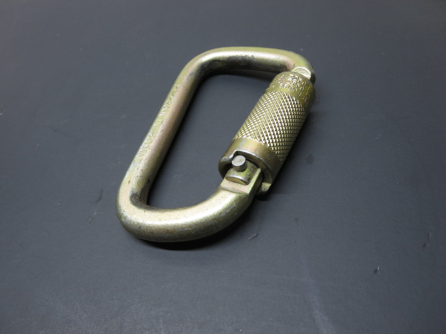 FallTech 8445 SRL Steel Carabiner Self Locking Twist 7/8 Opening 3,600 lb Gate