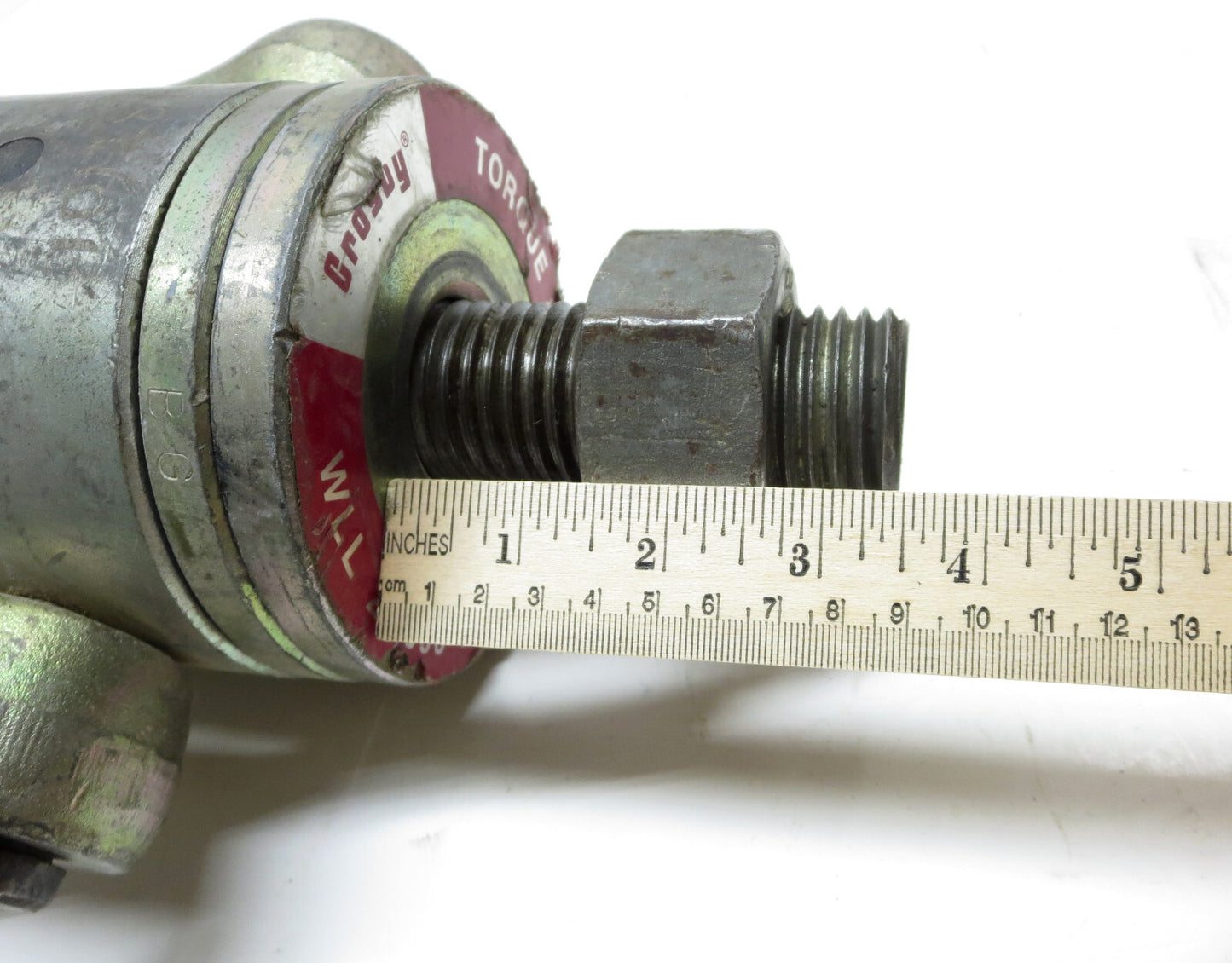 Crosby USA 1016986 HR-125 Swivel Hoist Ring WLL 24,000 LB, 1-1/2 -6 X 6.75 in.