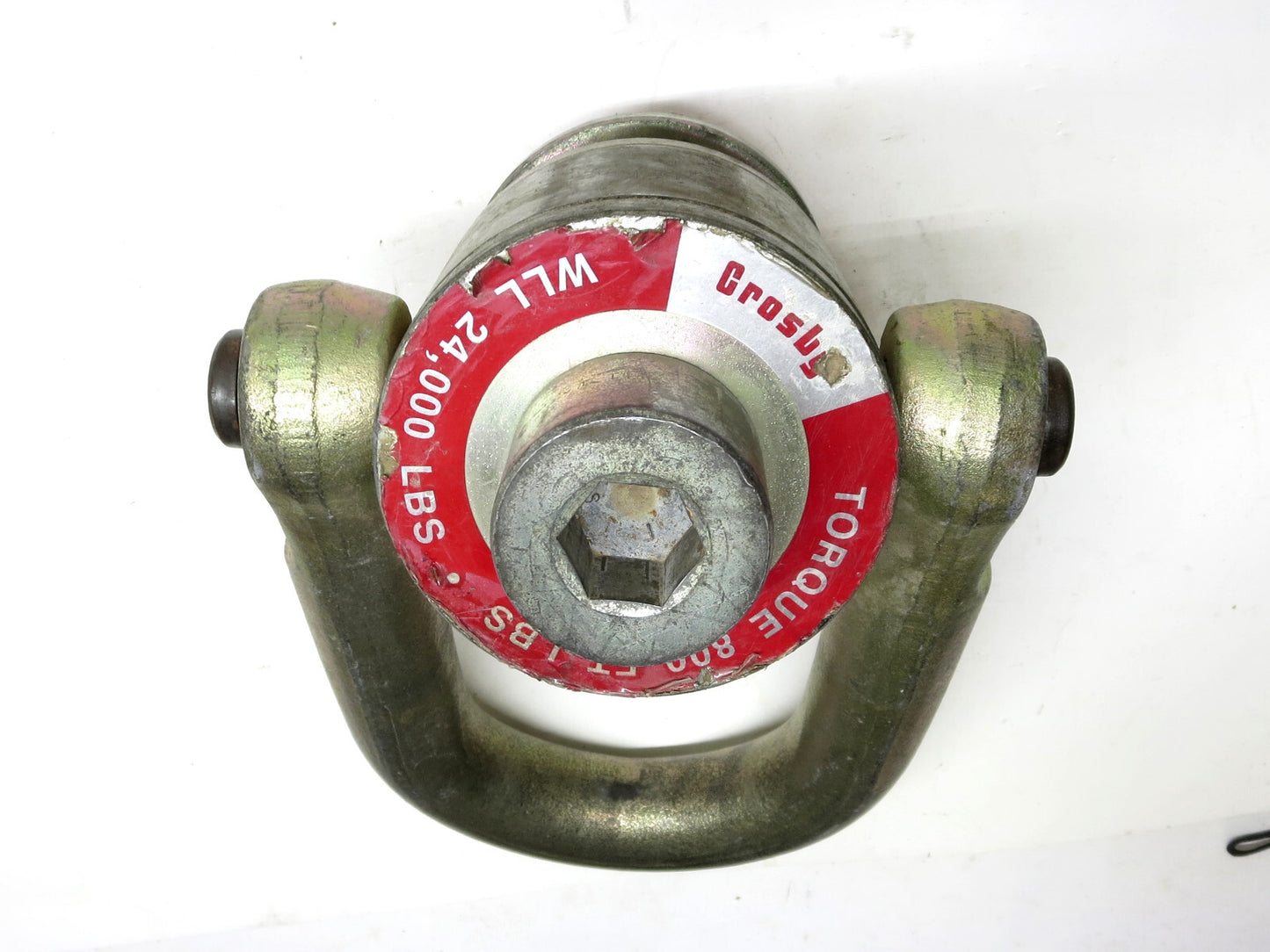 Crosby USA 1016986 HR-125 Swivel Hoist Ring WLL 24,000 LB, 1-1/2 -6 X 6.75 in.