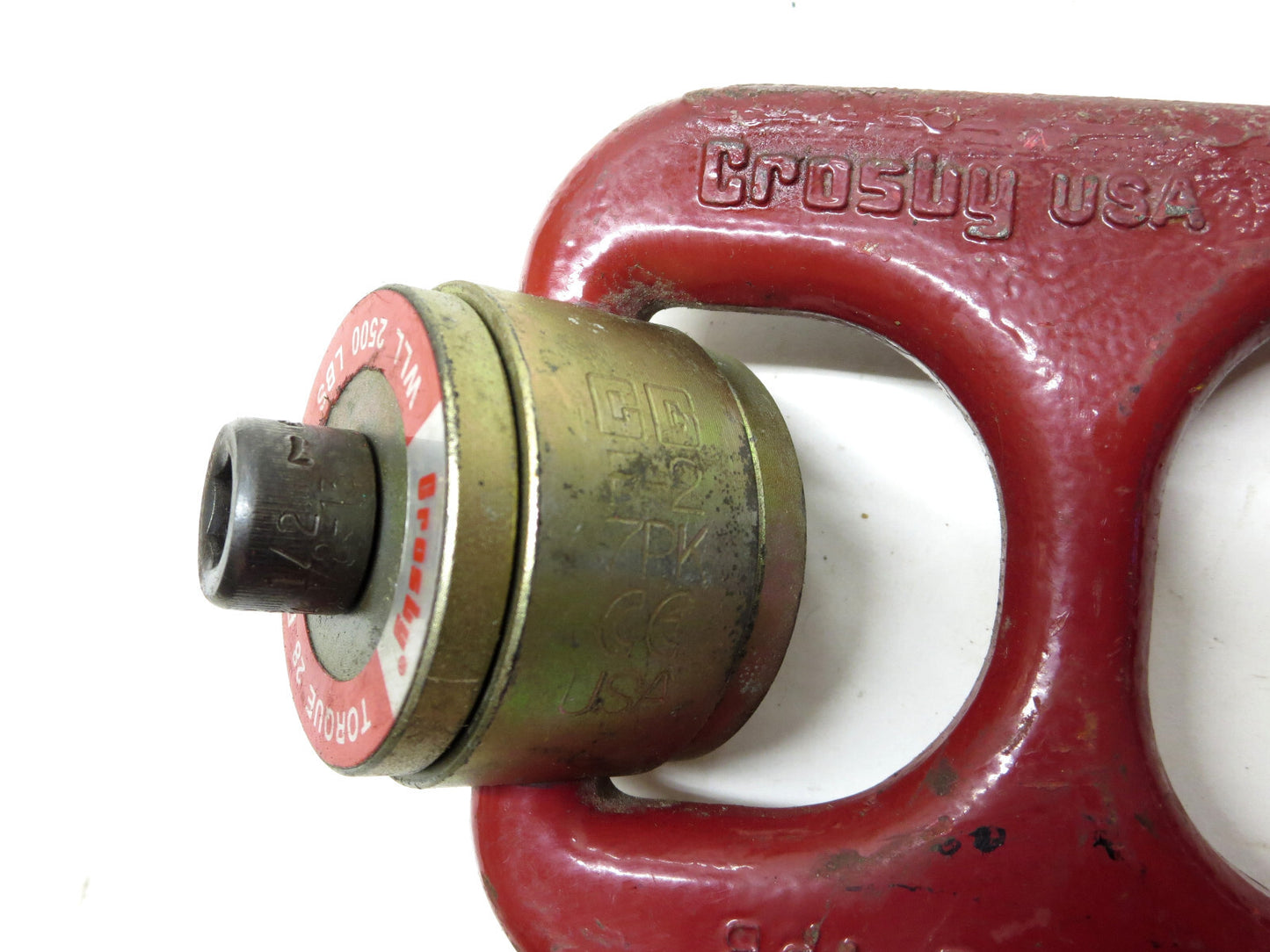 Crosby 1068010 HR-1000 Hoist Ring UNC WLL 2,500 LBS 1/2"-13 - x .69" Made in USA