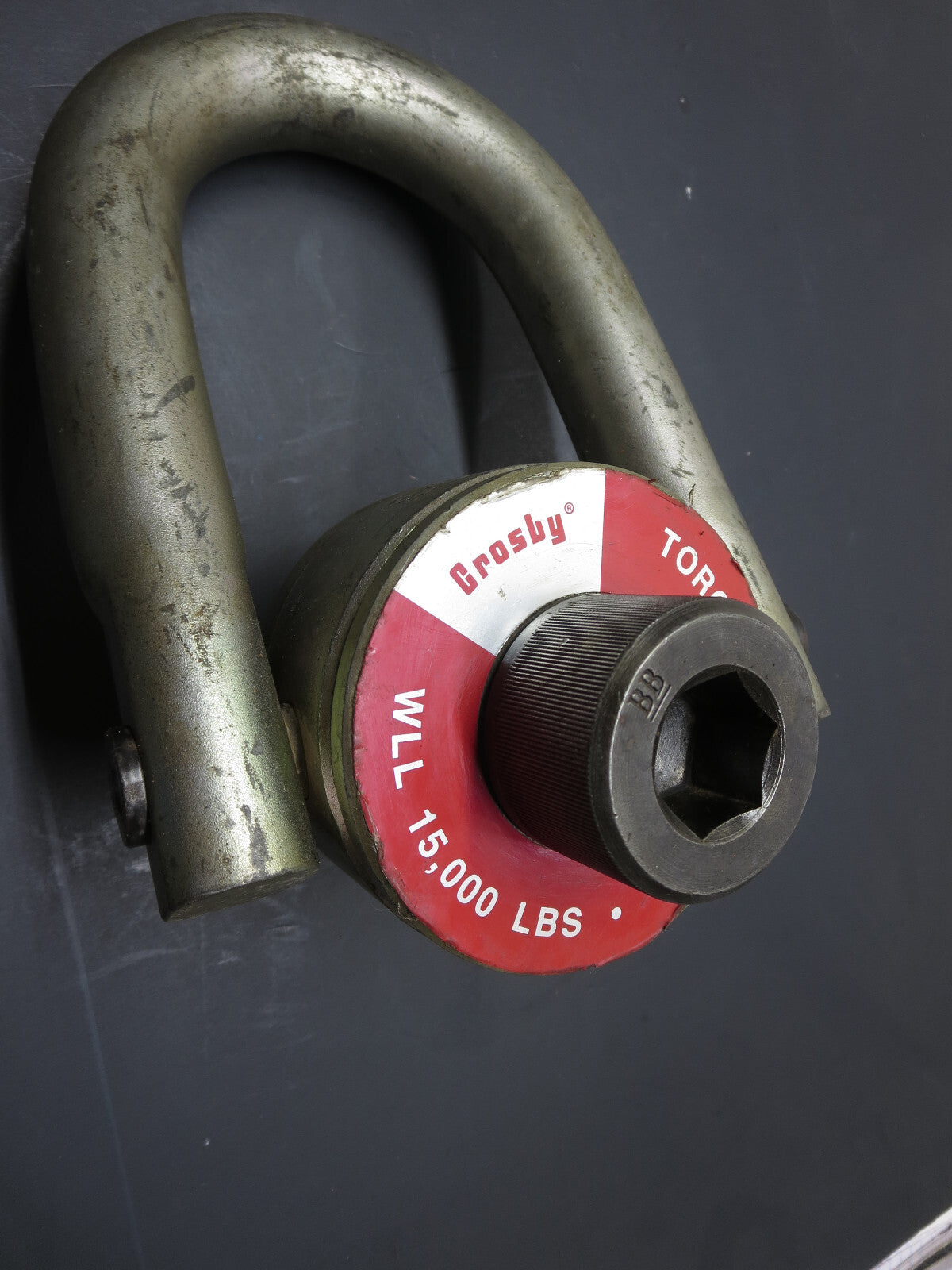 Crosby USA 1016975 HR-125 Swivel Hoist Ring WLL 15,000 LB, 1-1/4 - 7 X 4.50 in.