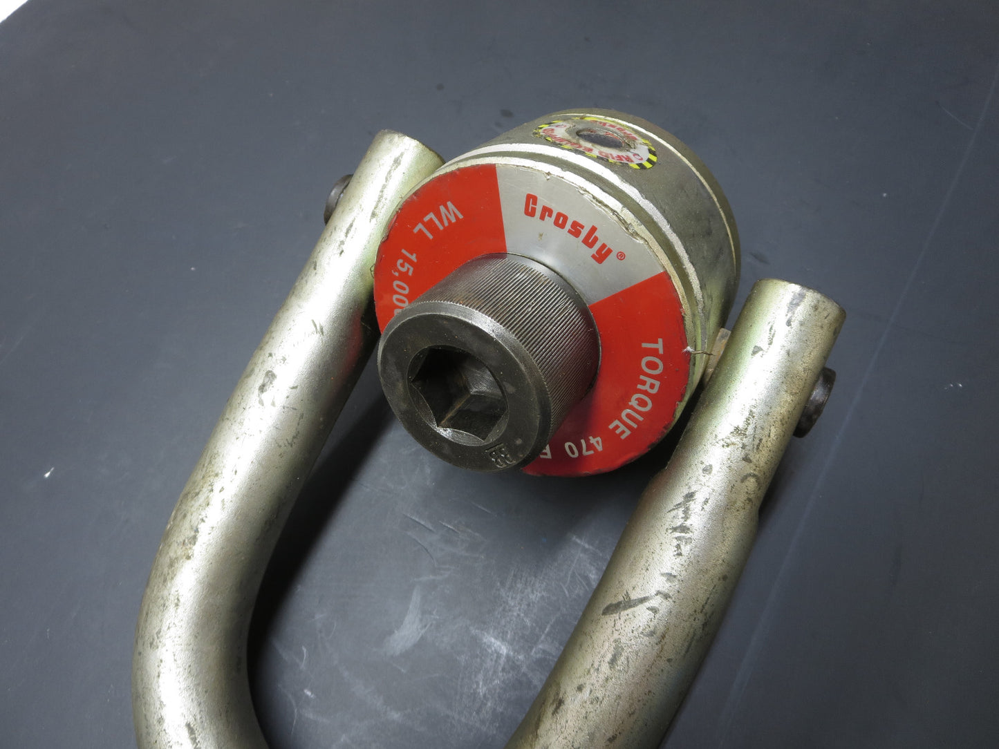 Crosby USA 1016975 HR-125 Swivel Hoist Ring WLL 15,000 LB, 1-1/4 - 7 X 4.50 in.
