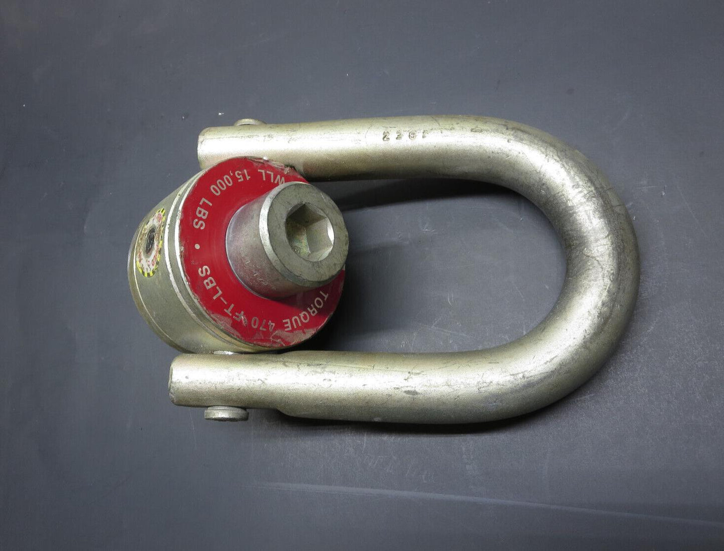 Crosby 1016975 HR-125 Swivel Hoist Ring GLV WLL 15,000 LB, 1-1/4 - 7 X 4.50 in.