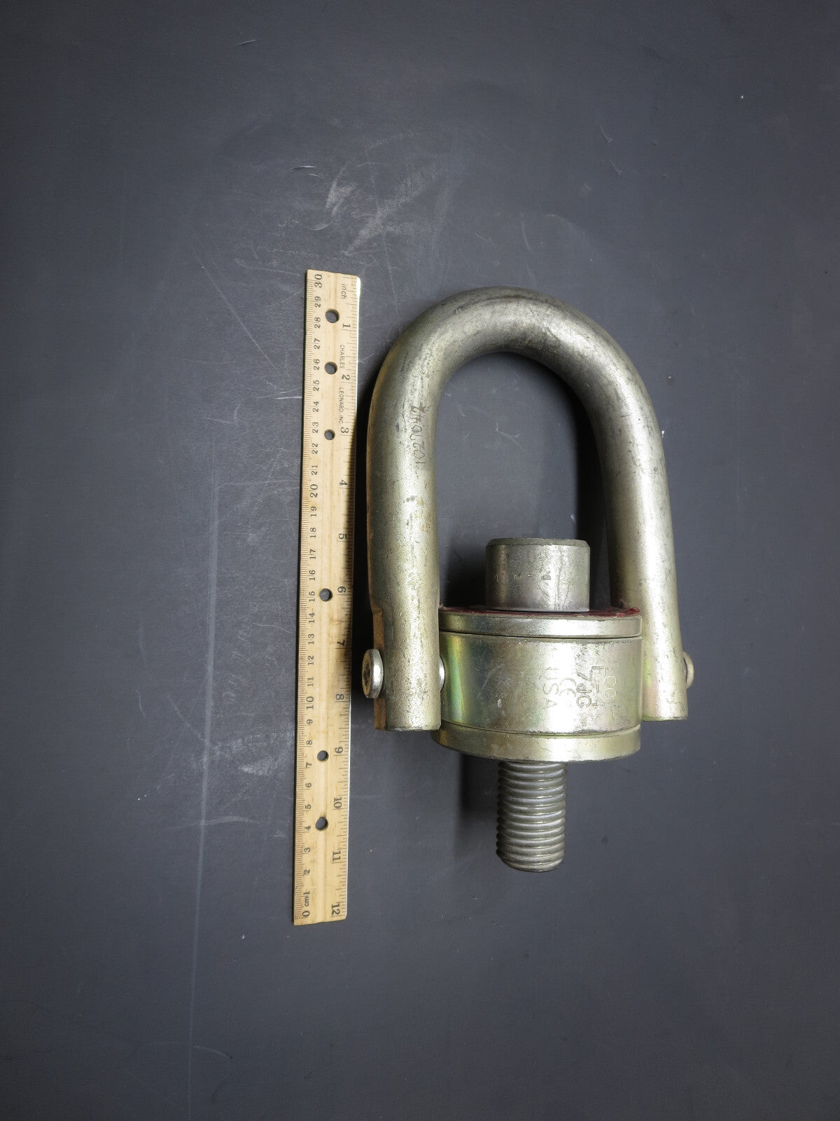 Crosby 1016975 HR-125 Swivel Hoist Ring GLV WLL 15,000 LB, 1-1/4 - 7 X 4.50 in.