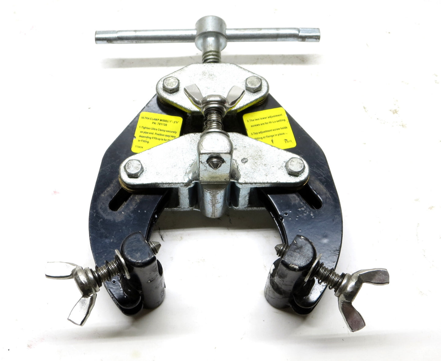 SUMNER 781130 Pipe Clamp 1 to 2-1/2 in. Adjustable Ultra Clamp UC1-2.5 EXC. Cond