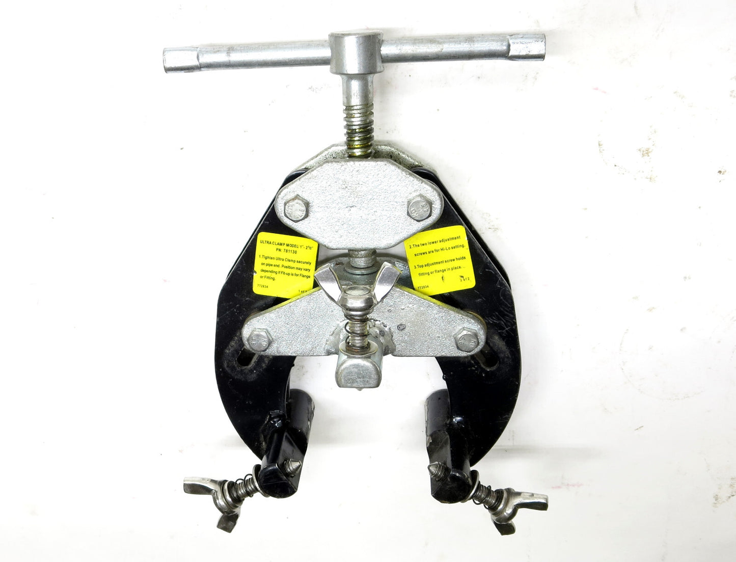 SUMNER 781130 Pipe Clamp 1 to 2-1/2 in. Adjustable Ultra Clamp UC1-2.5 EXC. Cond