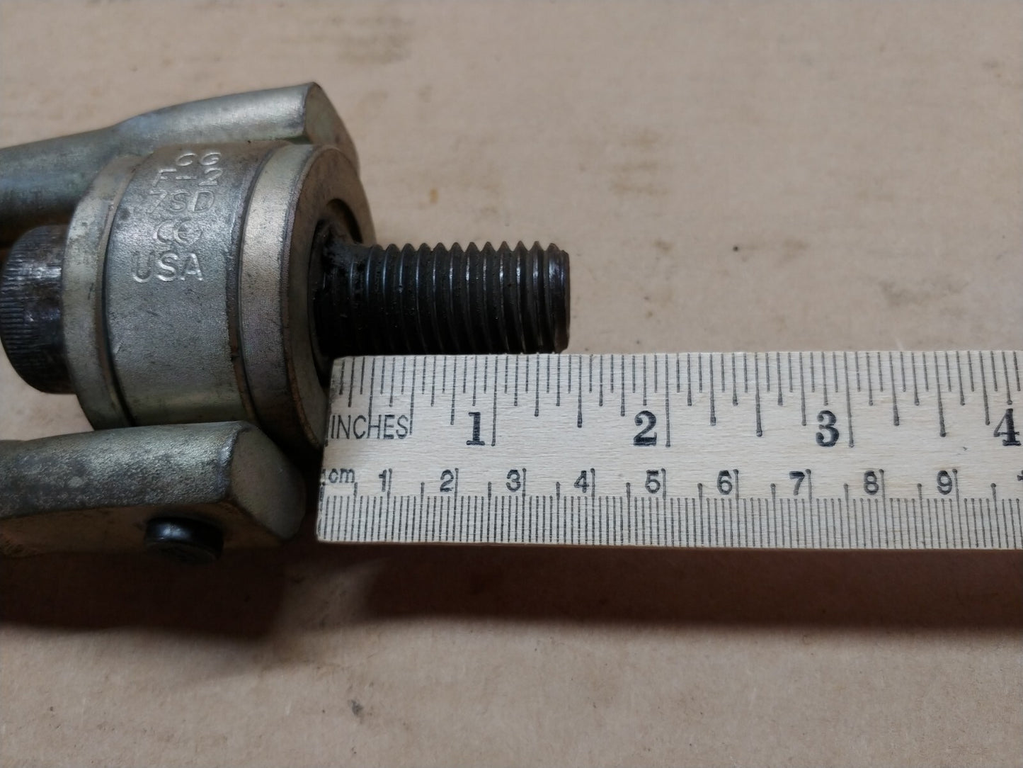 Crosby USA 1016935 HR-125 Hoist Ring WLL 5,000 LB, 3/4-10 X 2.75 in. F-2