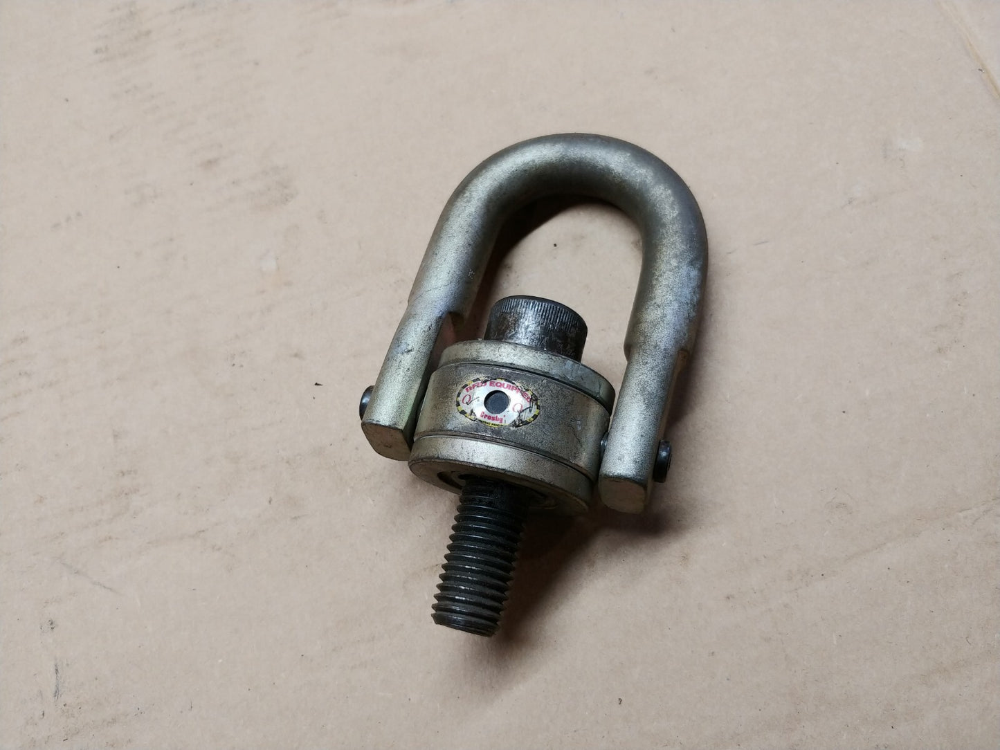 Crosby USA 1016935 HR-125 Hoist Ring WLL 5,000 LB, 3/4-10 X 2.75 in. F-2