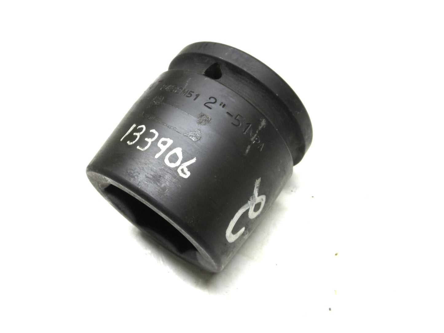 OZAT 2 in. Impact Socket 1-1/2 in. Drive Model 2432M51 Excellent Condition