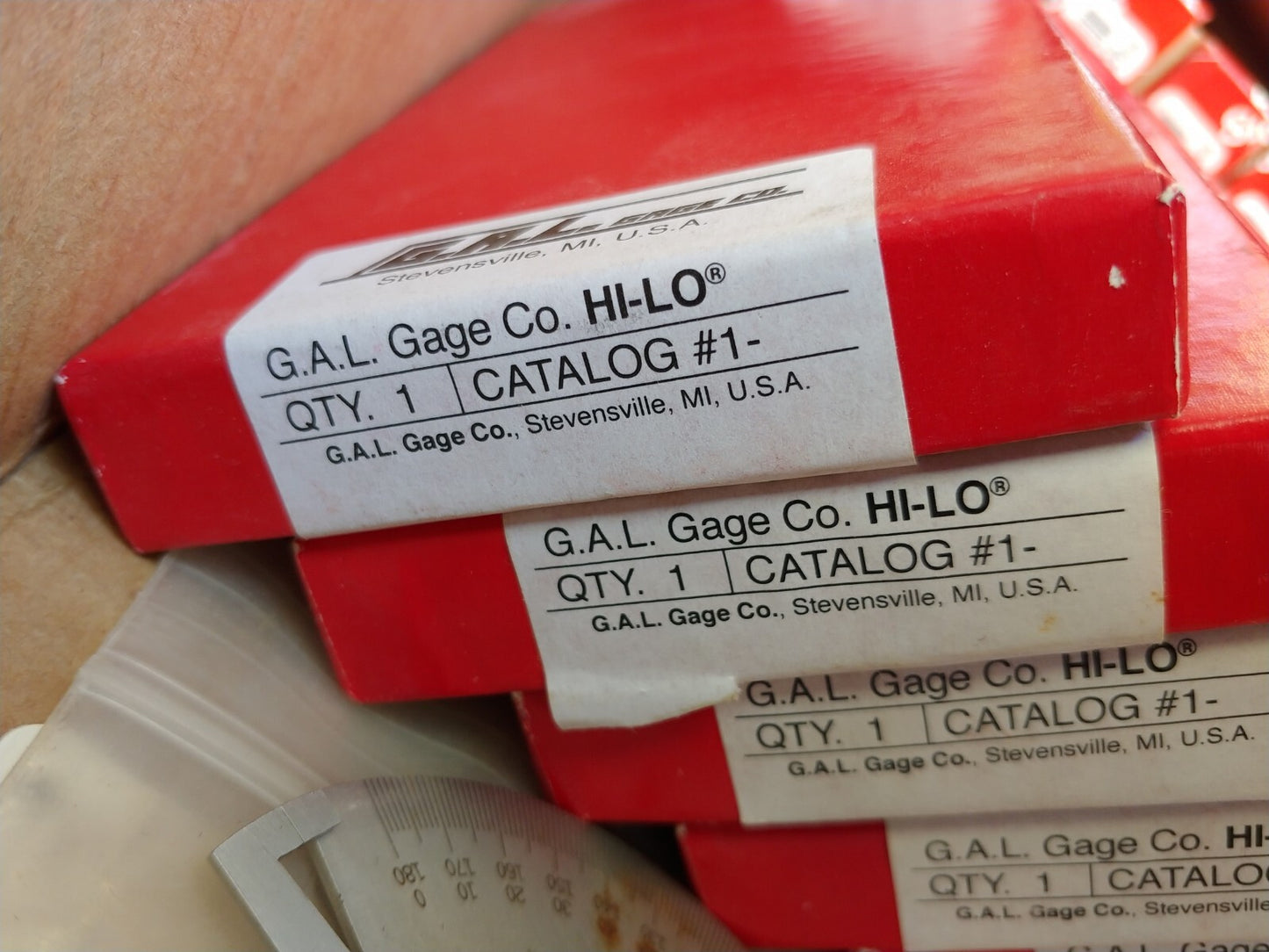 1 ea. New G.A.L. Gauge Hi-Lo Welding Guage No 1