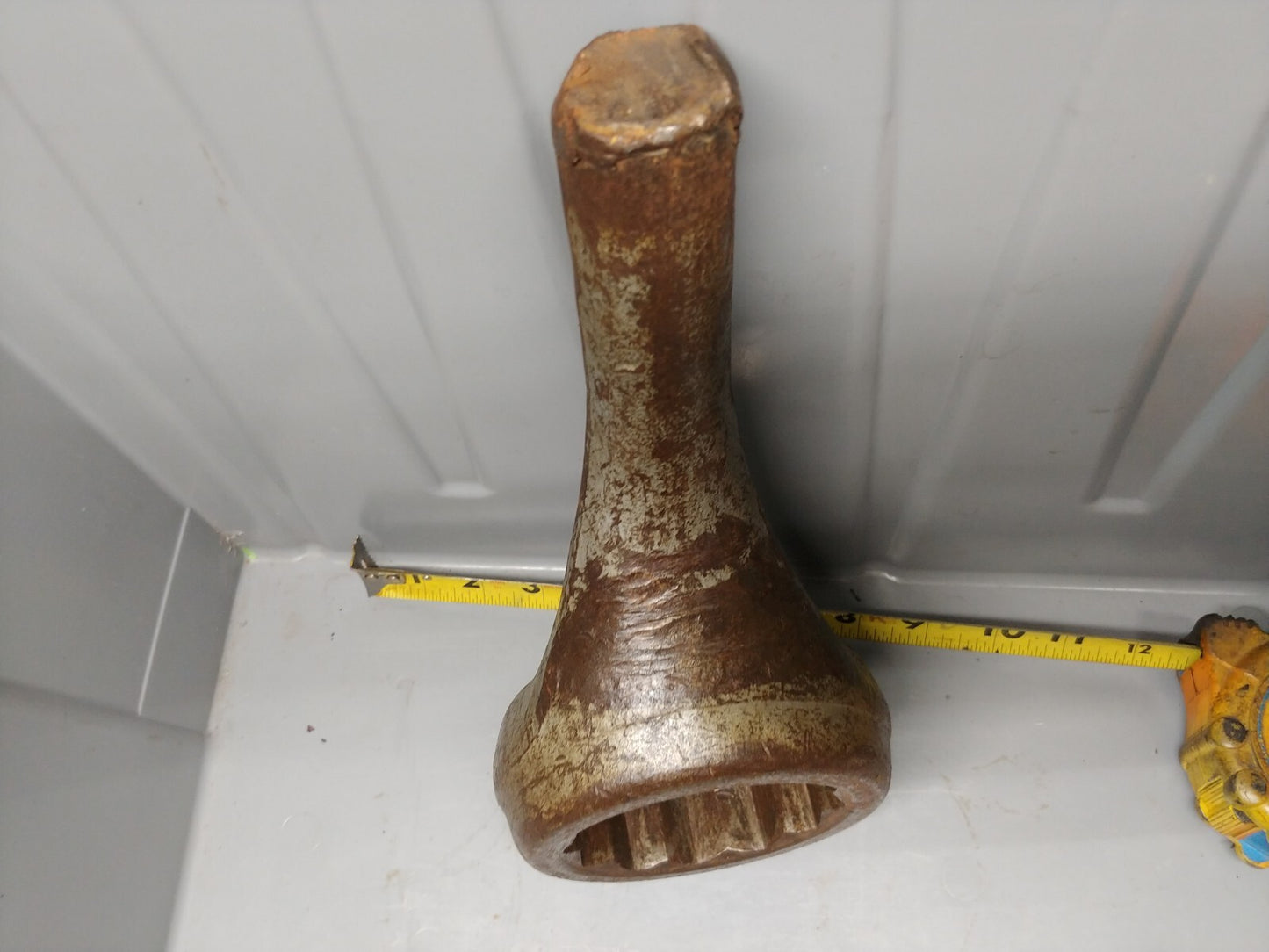 3-1/8 in. Offset Striking Wrench Shortened Handle 12 Pt.
