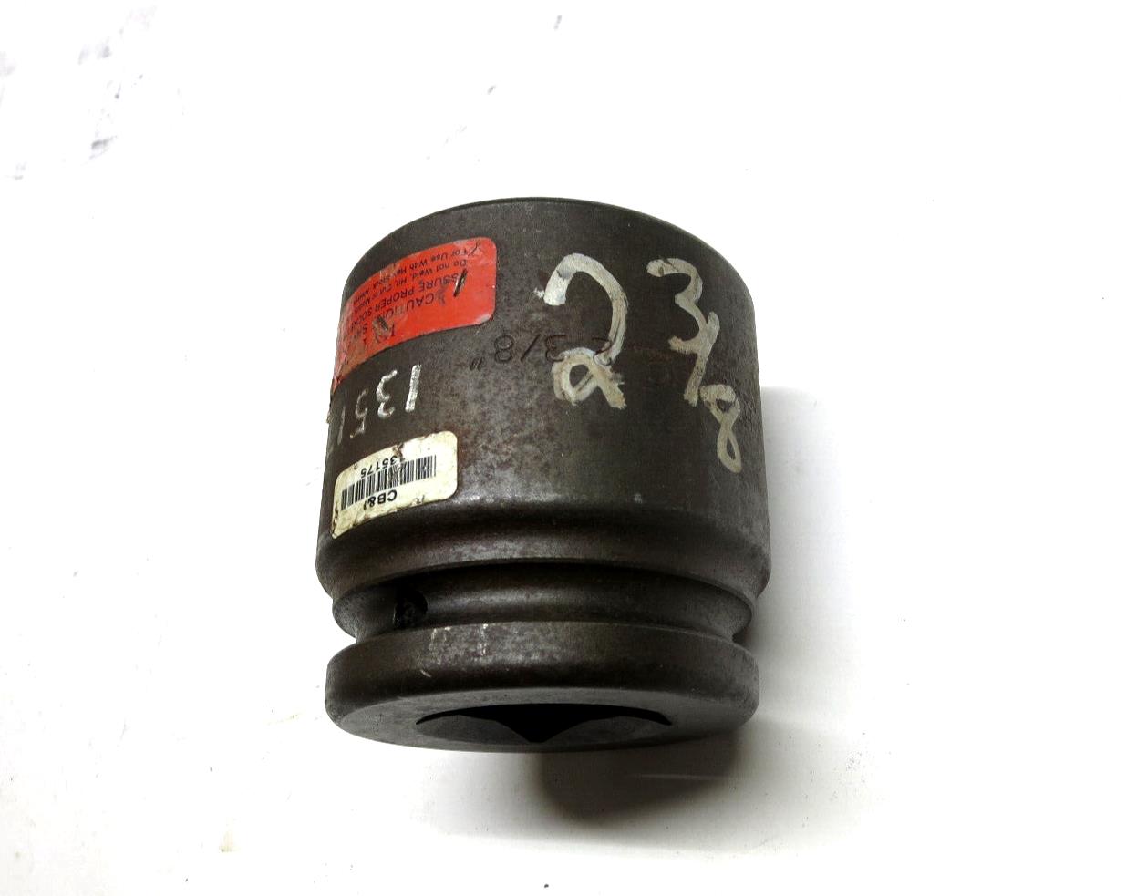 Hytorc 2-3/8 in. Impact Socket 1-1/2 in. Drive 6-Point Standard Depth