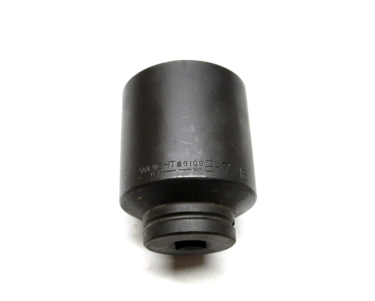 Wright Tool 2-7/16" Deep Impact Socket 69108 3/4" Drive 6-Point