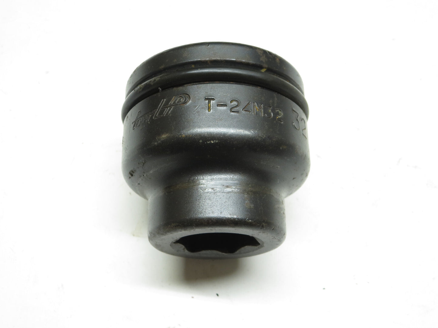 TORCUP 32mm Impact Socket 1-1/2 in Drive 6-Point Made in USA T-24M32