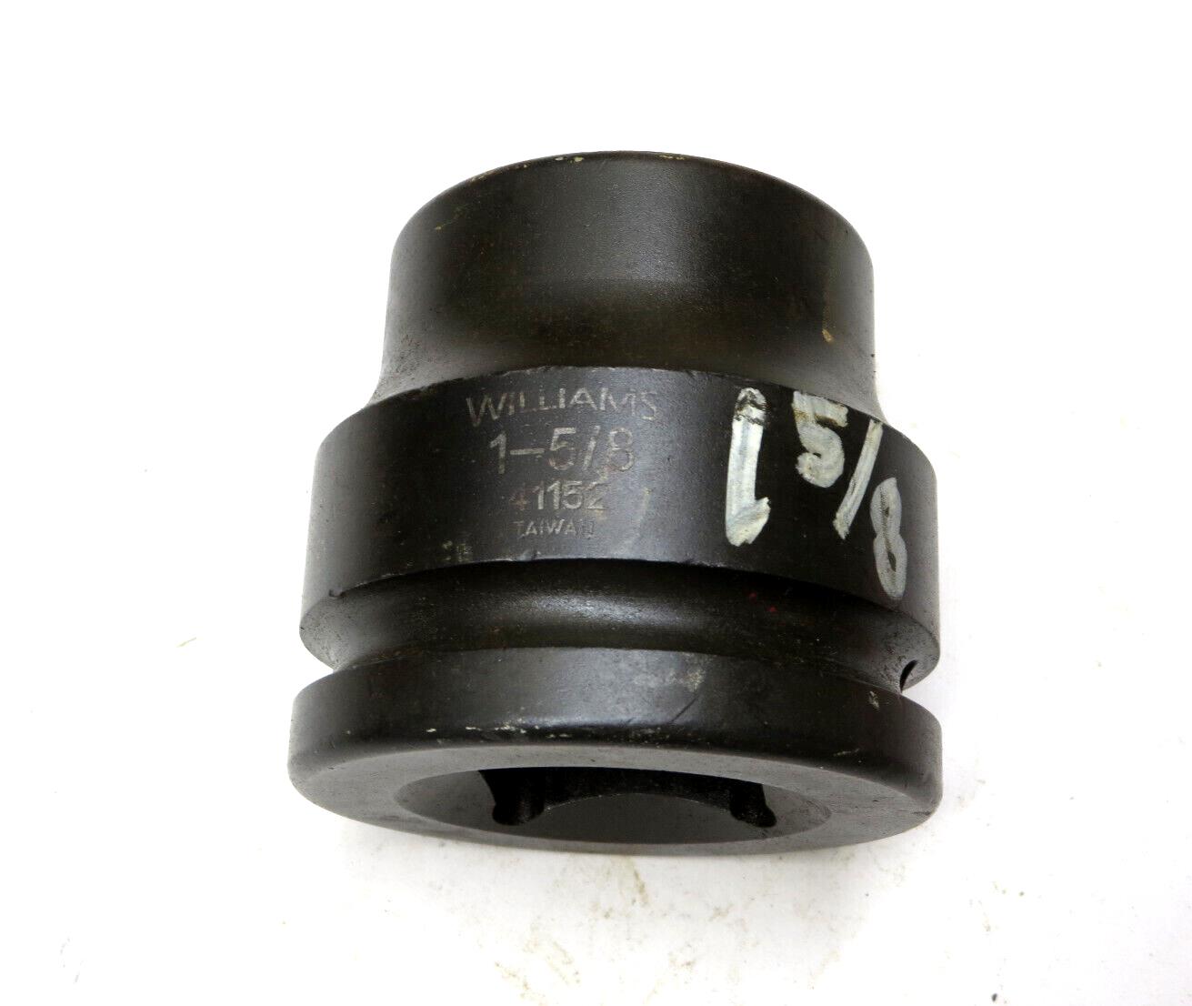 Williams 1-5/8 Impact Socket 1-1/2 in. Drive 12 Point JHW41152 Supertorque