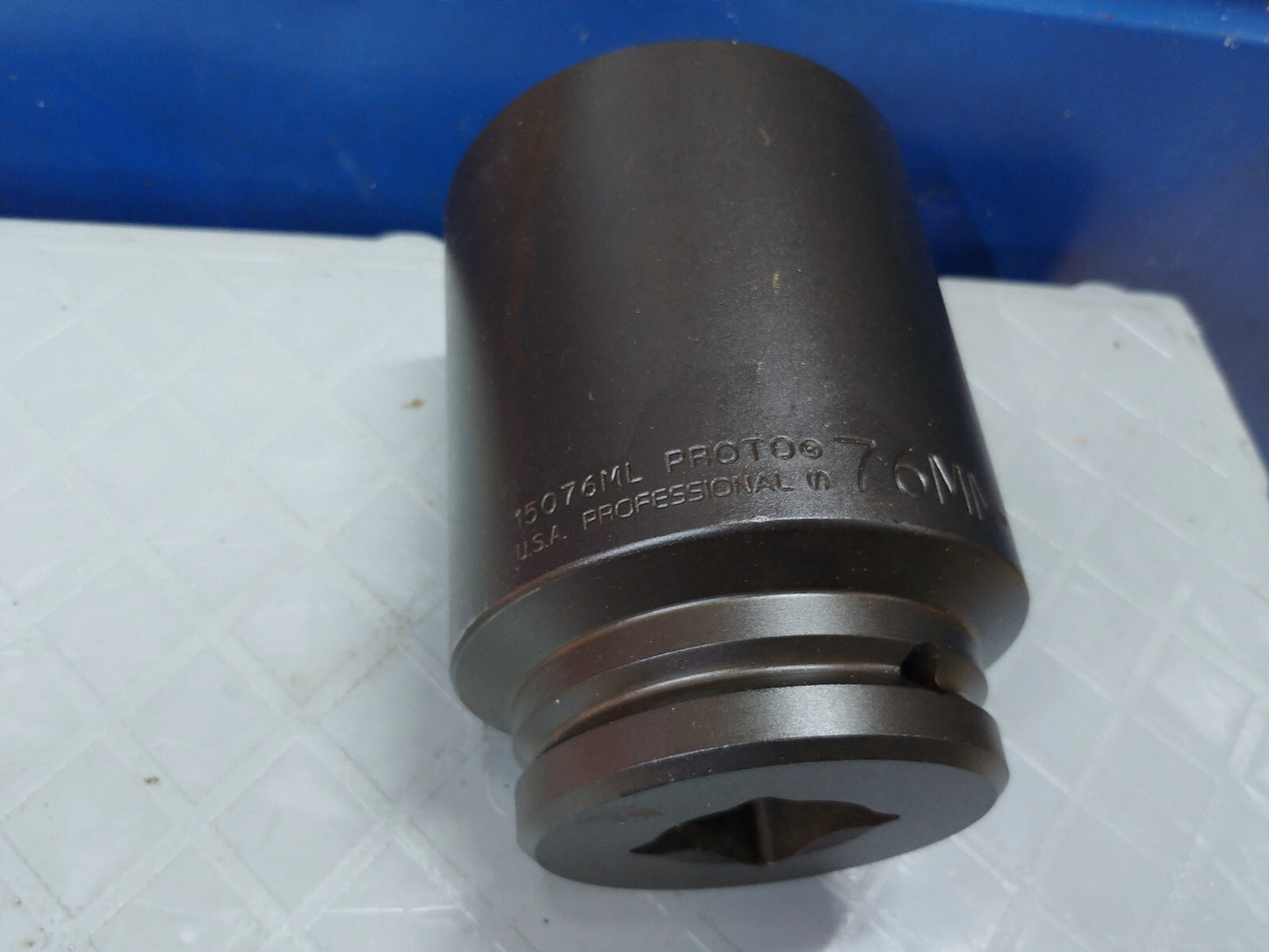 PROTO 76mm Deep Impact Socket 1-1/2 in. Drive 15076ML 6-Point New TorquePlus USA