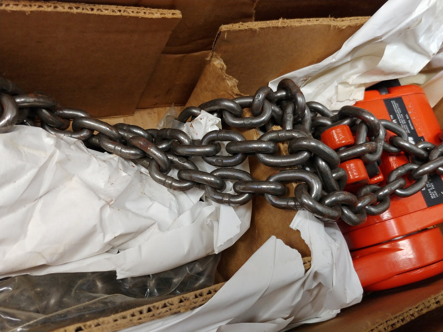 NEW CM 3 ton Short Handle Puller Hoist 5 ft Lift Chain 7330PS Made In USA