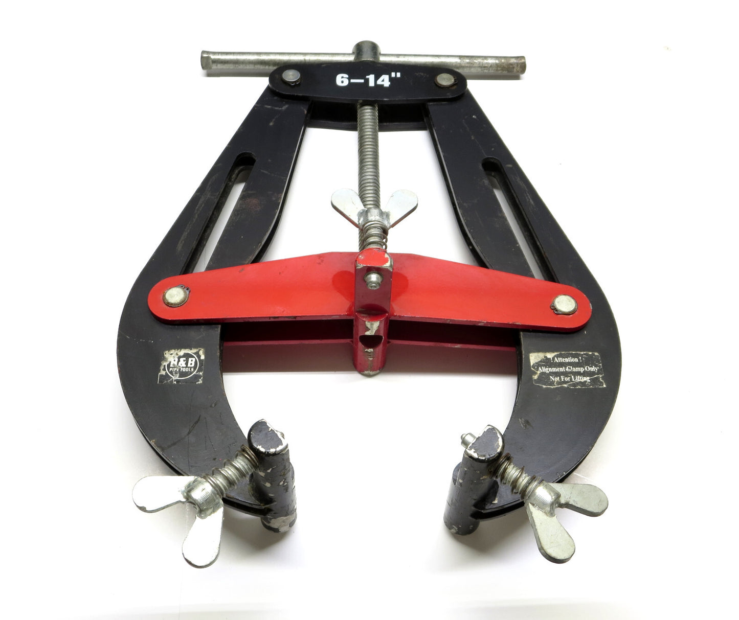 B & B Pipe Mathey 1222A Adjustable Pipe Clamp 6 To 14 in.