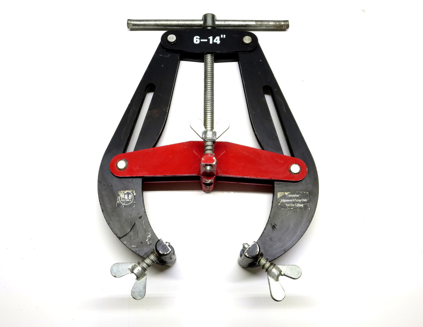 B & B Pipe Mathey 1222A Adjustable Pipe Clamp 6 To 14 in.