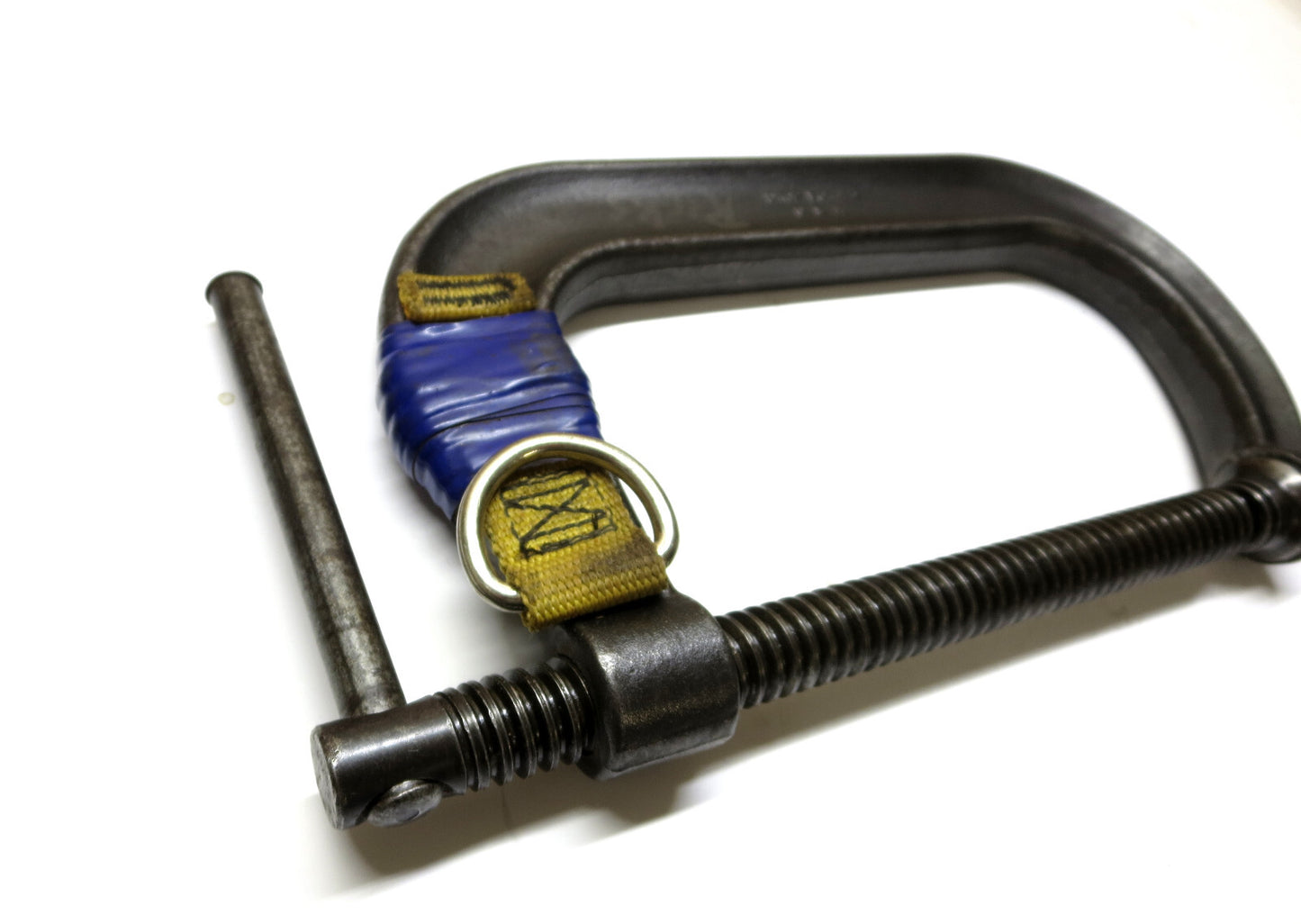Armstrong 78-406 C-Clamp 6" Deep Throat Full Screw w/ Tool Tether Made in USA