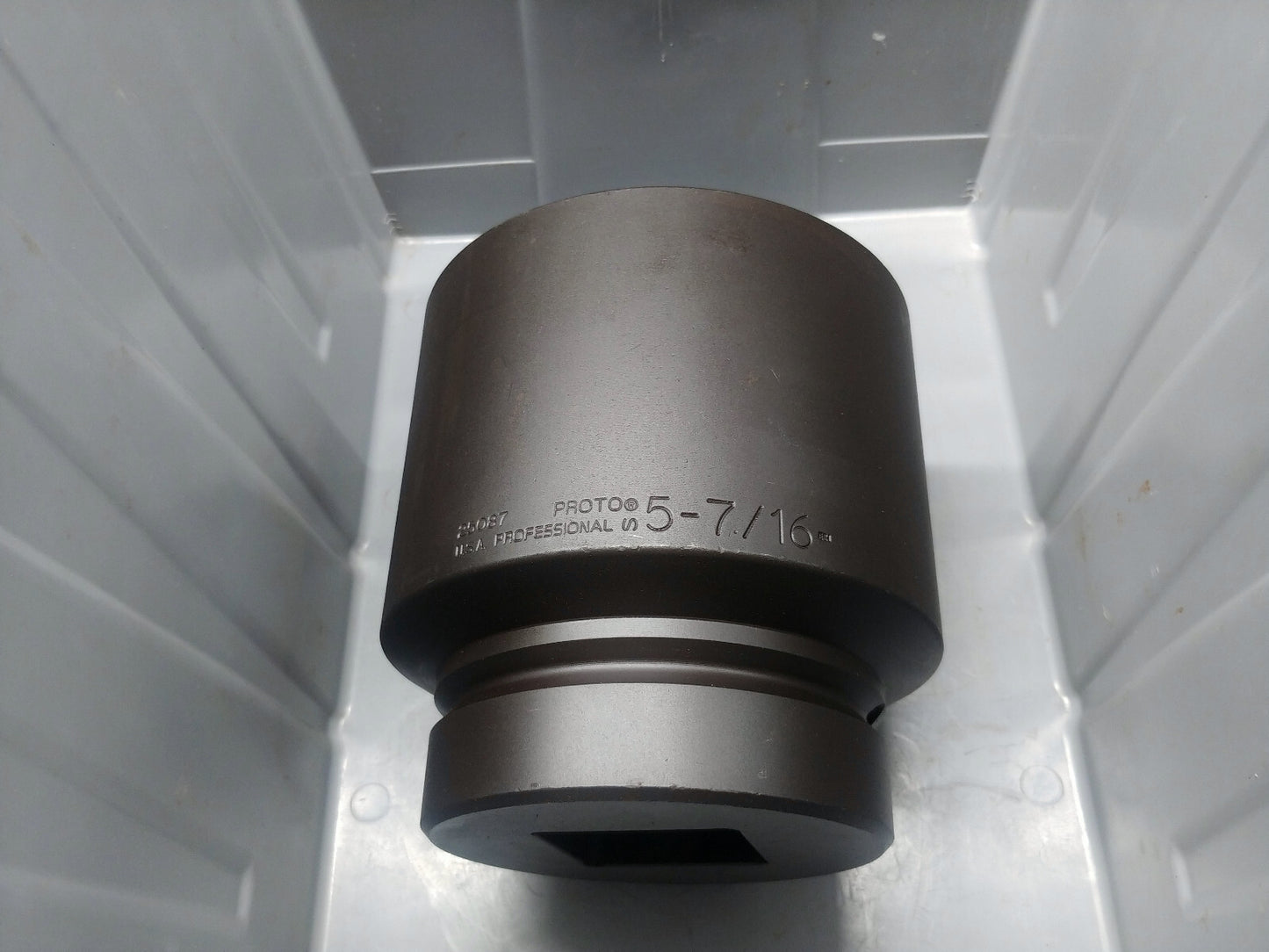 New PROTO TorquePlus™ 5-7/16" Impact Socket 2-1/2 Drive 6 PT J25087 Made in USA