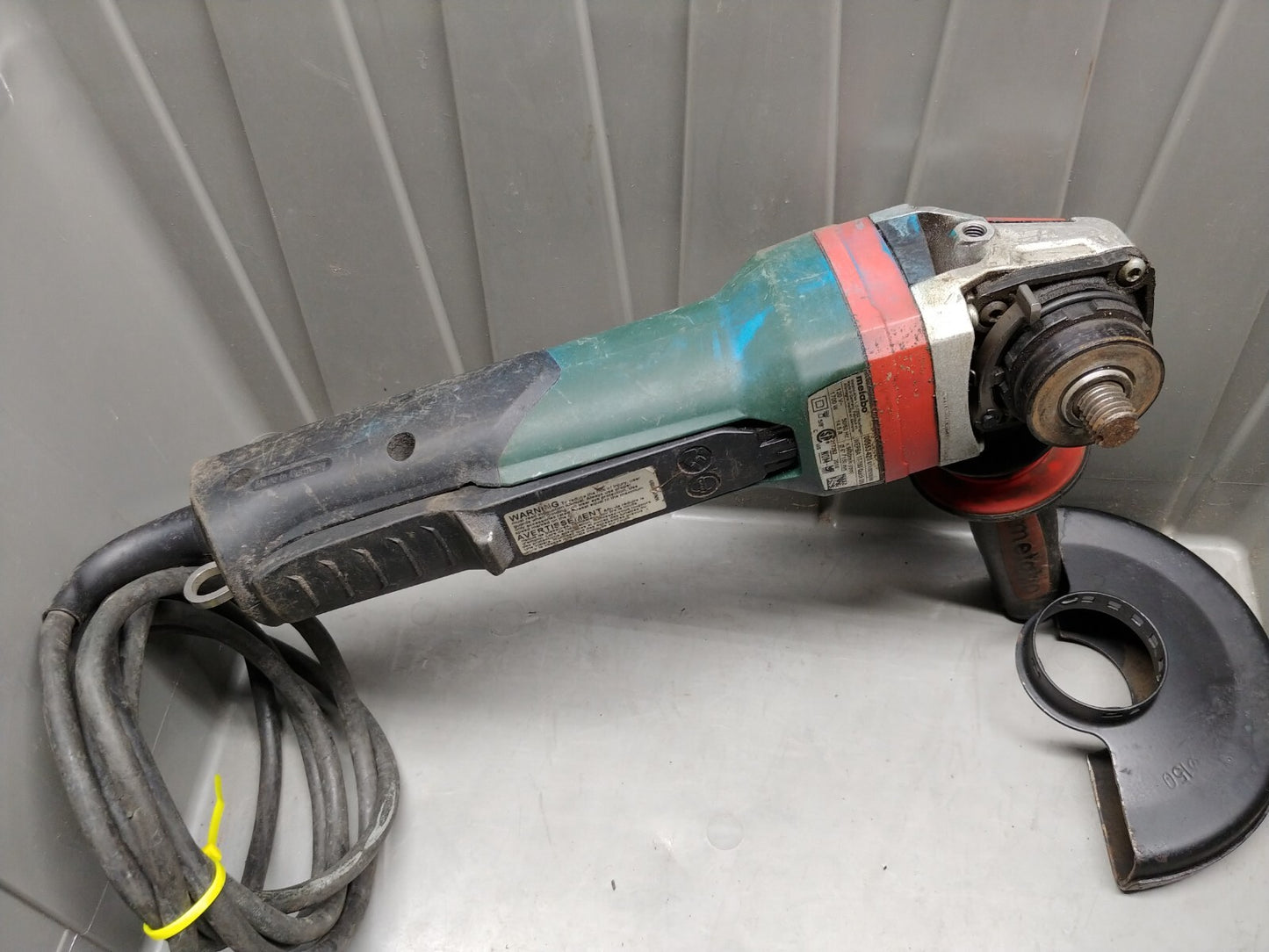 Metabo WEPBA 17-150 Quick DS 6" Electric Angle Grinder 14.5A Made in Germany