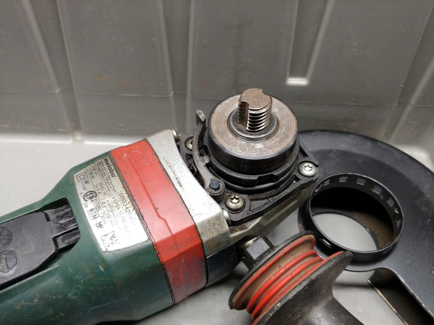 Metabo WEPBA 17-150 Quick DS 6" Electric Angle Grinder 14.5A Made in Germany