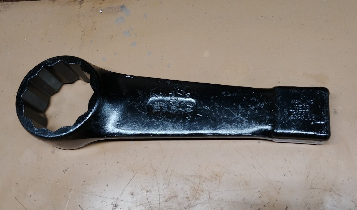 SNAP-ON 3-3/4 in. Striking Wrench 12-Point SAE Flat DX-1120 Made In USA