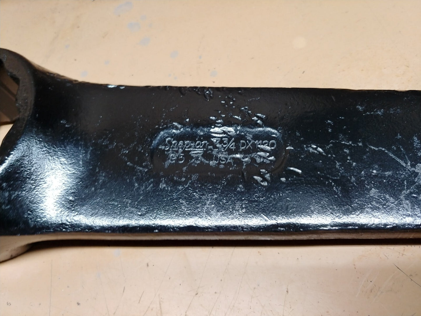SNAP-ON 3-3/4 in. Striking Wrench 12-Point SAE Flat DX-1120 Made In USA