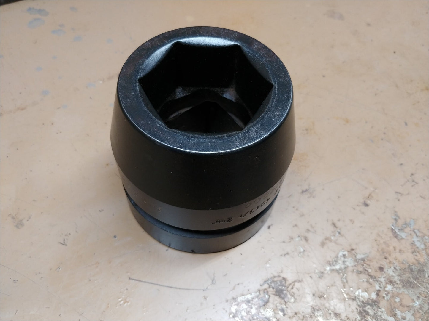 OZAT 2-11/16 in. Impact Socket Drive 6 Point 2-1/2 in. Drive #4043 VG Condition