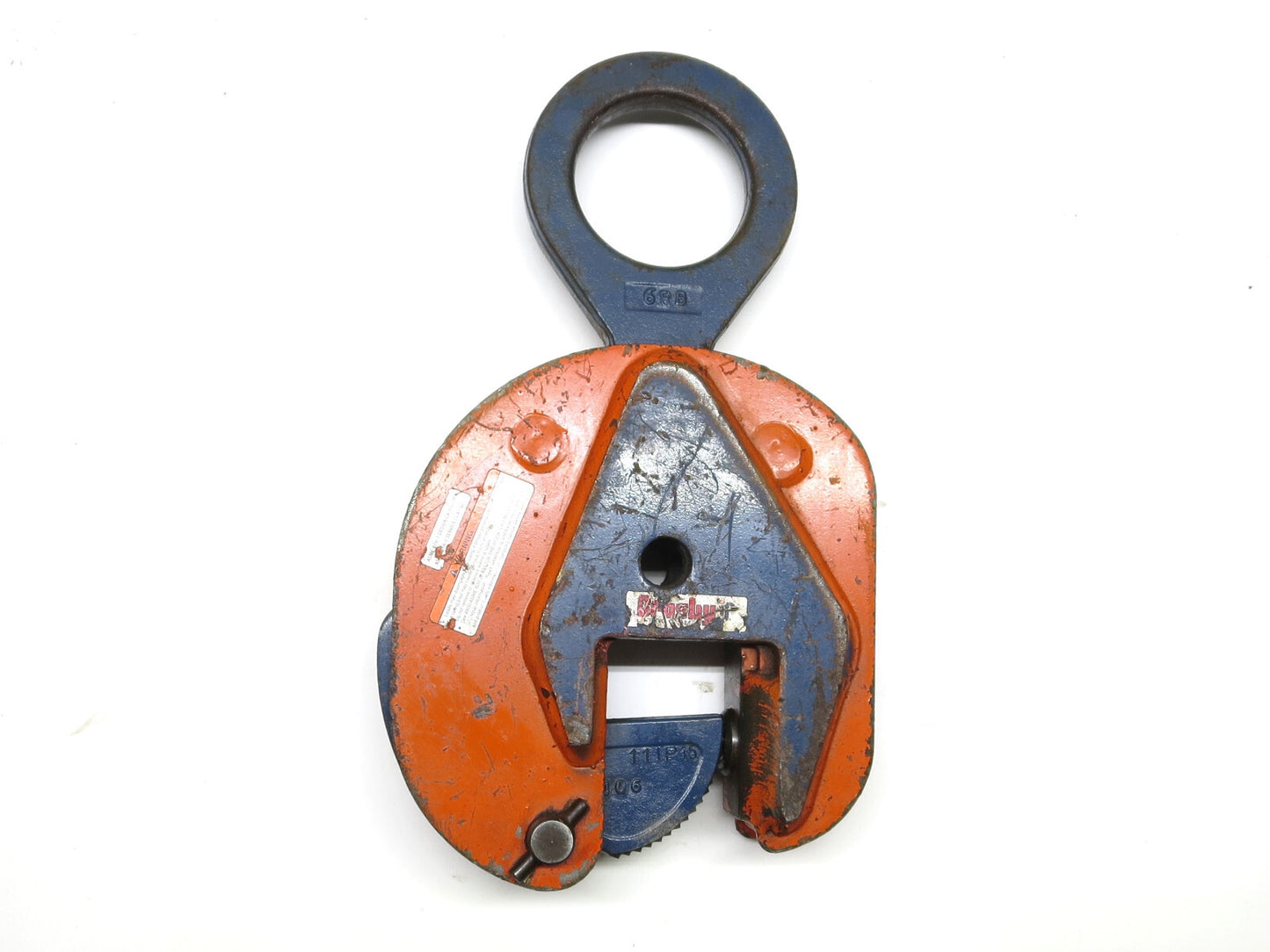 Crosby 2 ton Universal Plate Lifting Clamp IPU10 Size 0" - 1-3/8" p/n 2701677