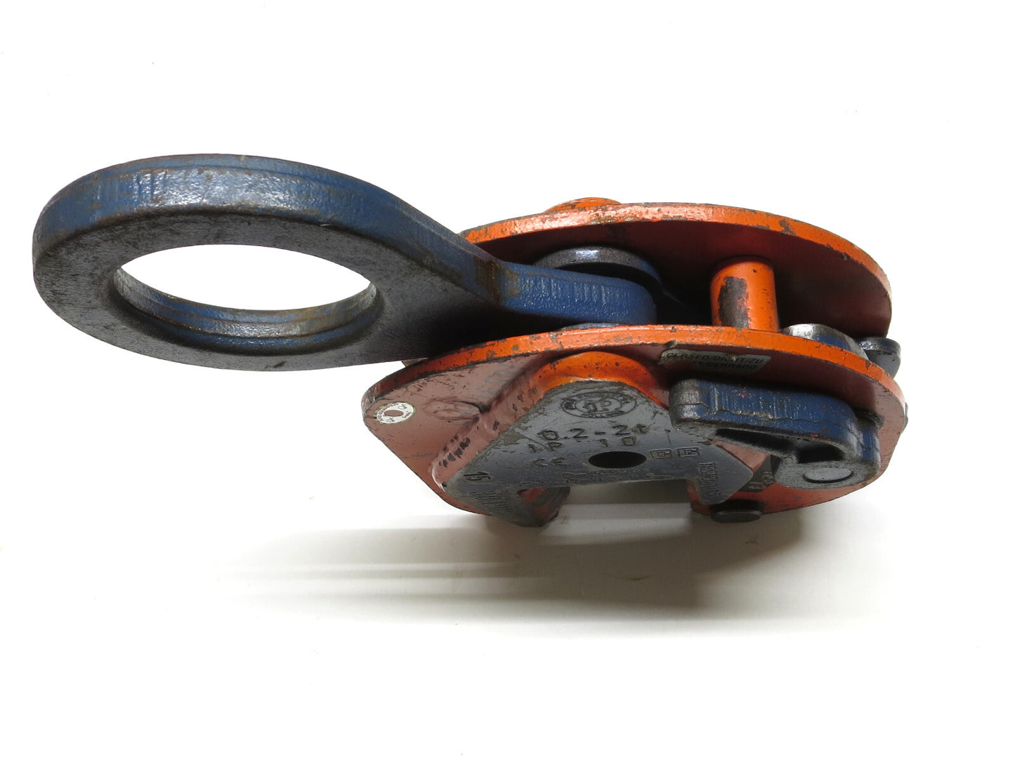 Crosby 2 ton Universal Plate Lifting Clamp IPU10 Size 0" - 1-3/8" p/n 2701677