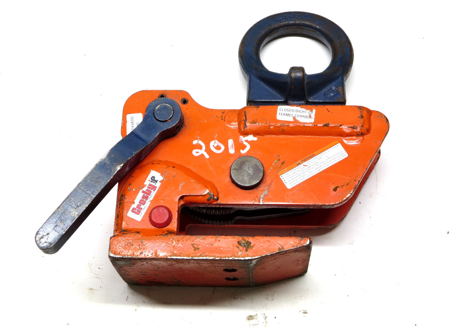 Crosby IPHGUZ 1-1/2 ton Horizontal Lifting Clamp 0 to 1 in. p/n 2705455 IP