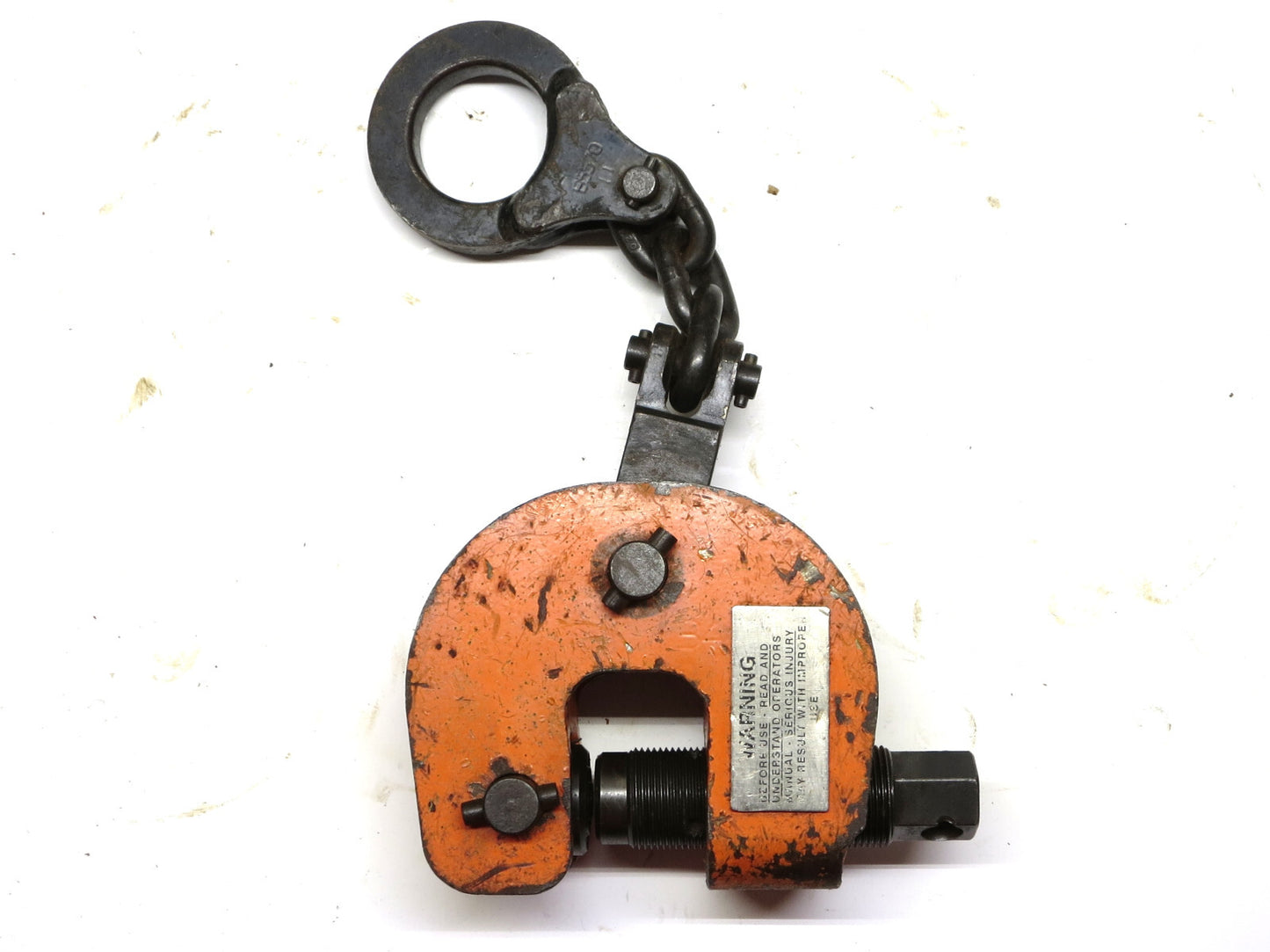 Renfroe SCPA-1.5 Plate Clamp 0 to 1-1/4 in. Jaw Opening 1-1/2 ton Made in USA