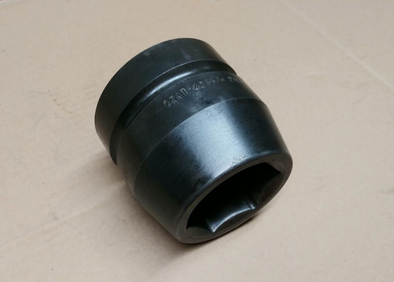 OZAT 2-13/16 in. Impact Socket Drive 6 Point 2-1/2 in. Drive #4045 VG Condition