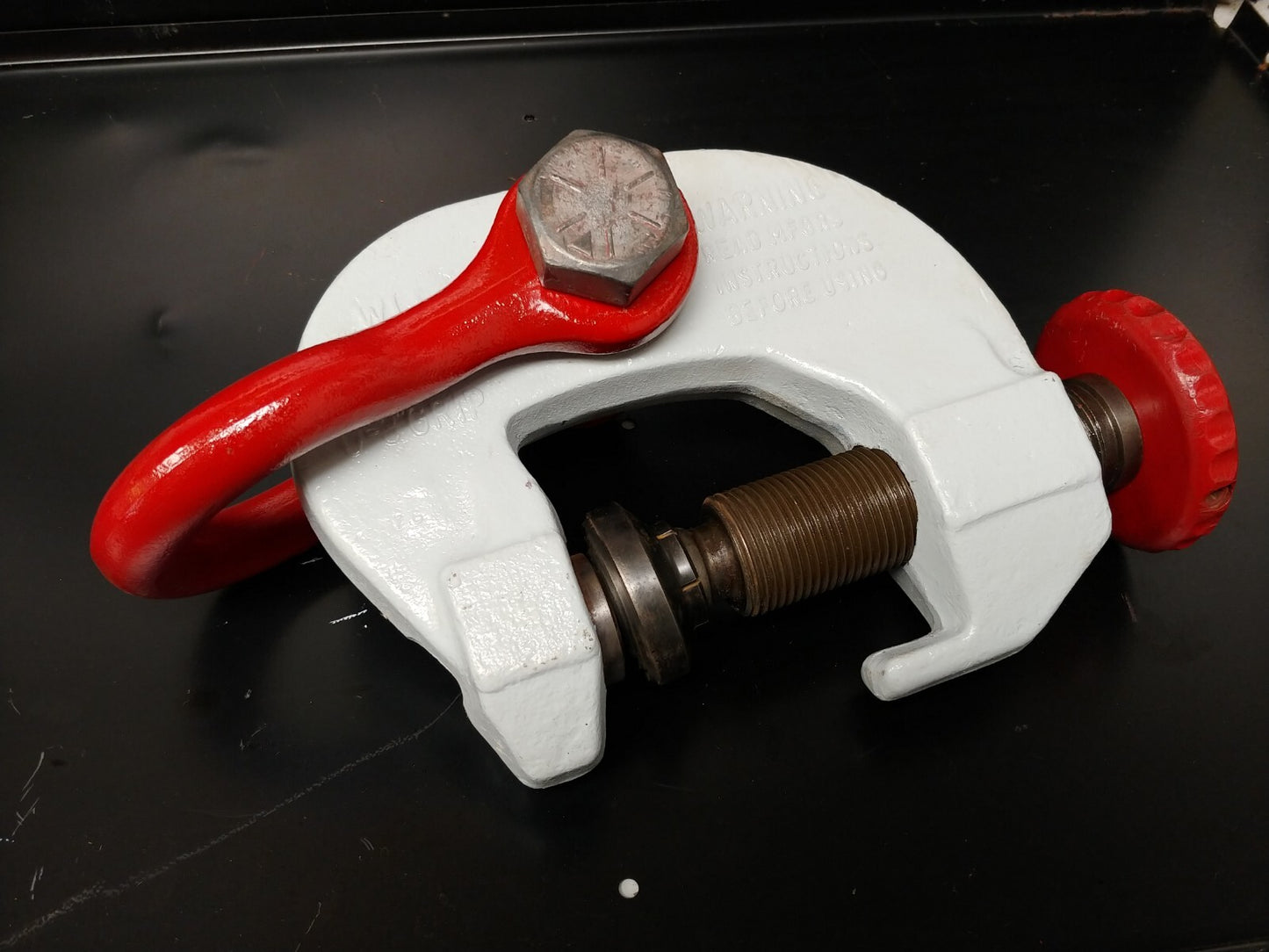 Merrill Campbell SAC 6-Ton Screw Plate Clamp 0 To 3 in. Made In USA