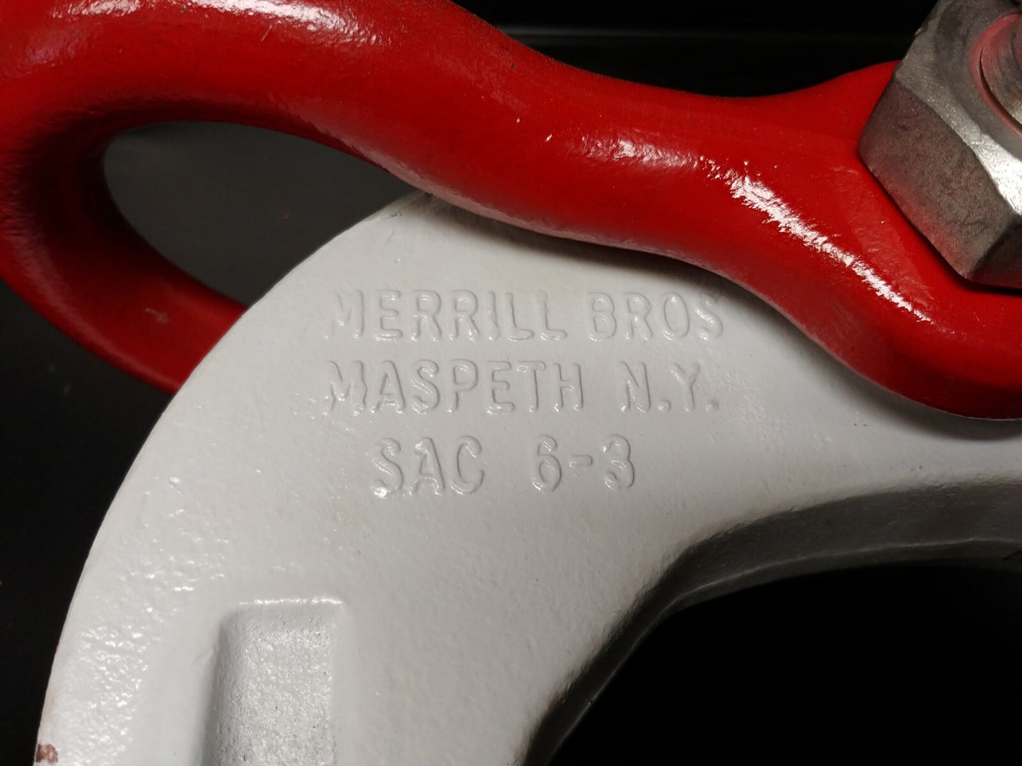 Merrill Campbell SAC 6-Ton Screw Plate Clamp 0 To 3 in. Made In USA