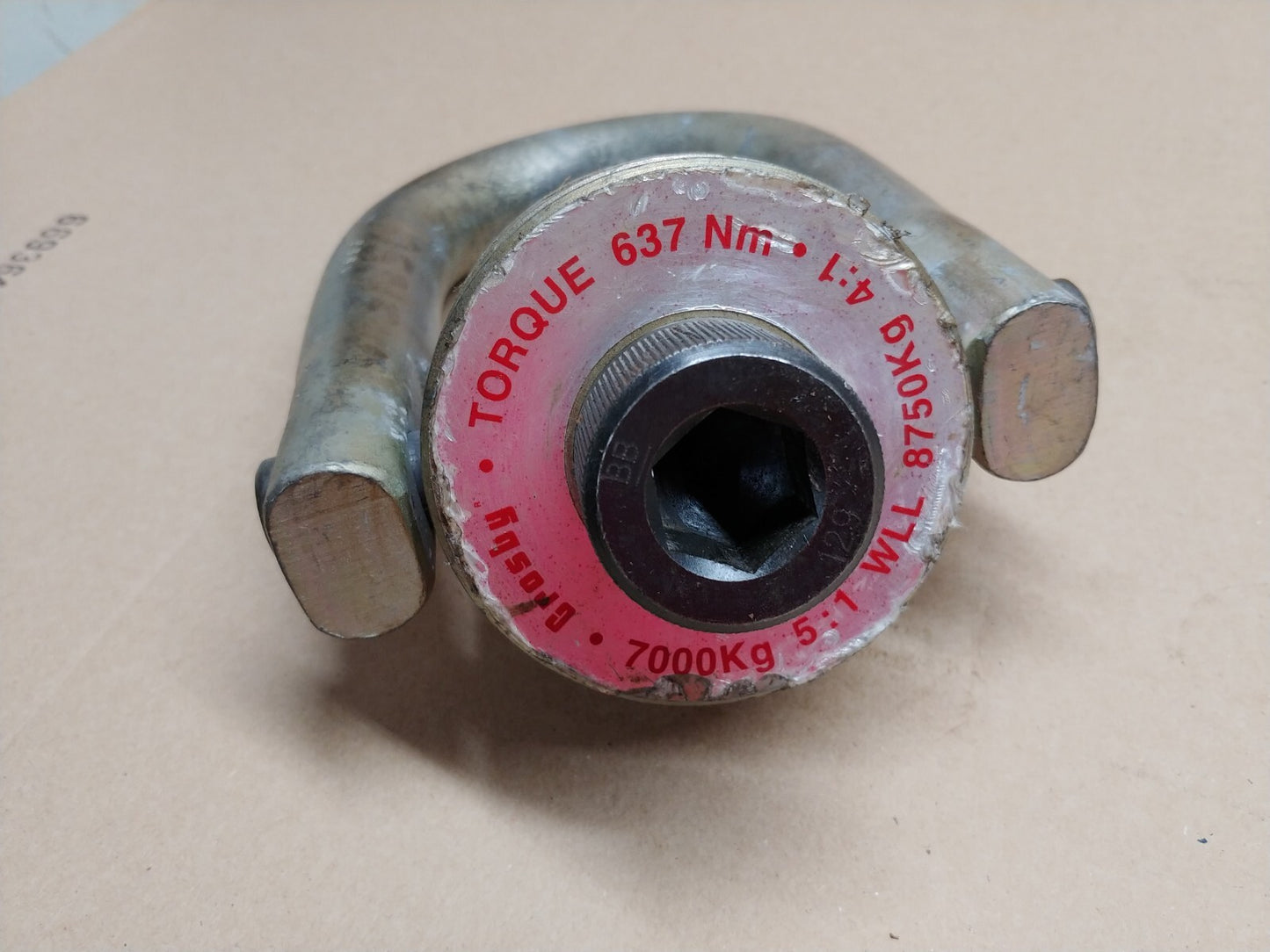 Crosby M30-3.50 x 61.70 mm HR-125M Swivel Hoist Ring - 7000 kg WLL # 1016679