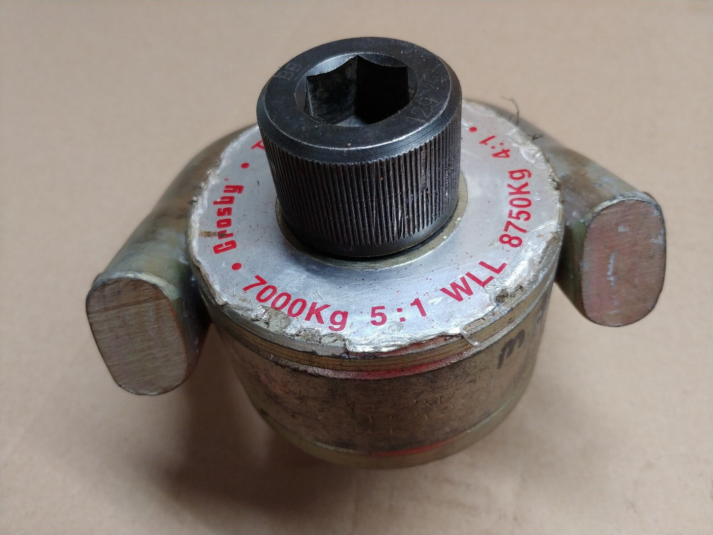 Crosby M30-3.50 x 61.70 mm HR-125M Swivel Hoist Ring - 7000 kg WLL # 1016679