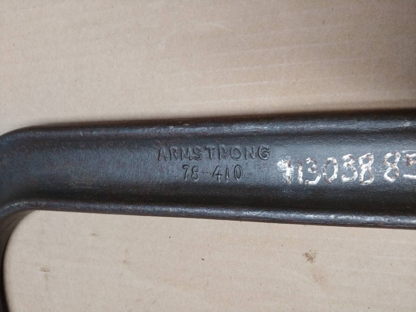 Armstrong 10 in. C-Clamp Deep Throat Drop Forged 78-410 W/ 3M Lanyard USA