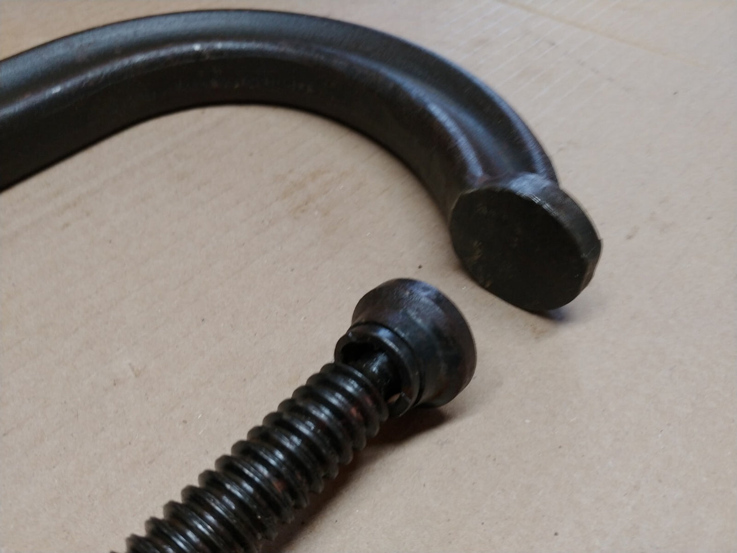 Armstrong 10 in. C-Clamp Deep Throat Drop Forged 78-410 W/ 3M Lanyard USA