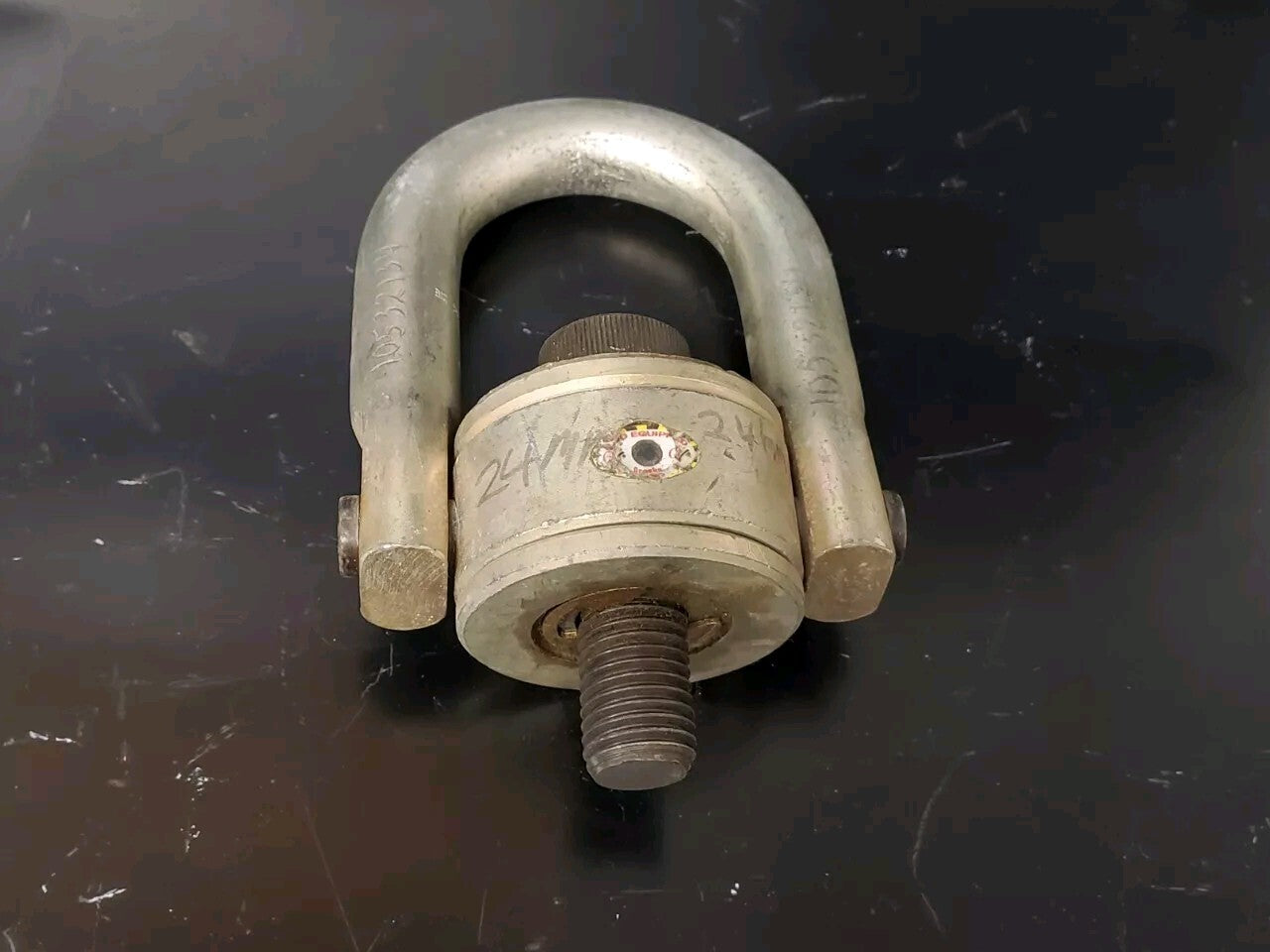Crosby 24mm Swivel Hoist Ring M24X3.00X80 p/n 1016668 32.8mm THD
