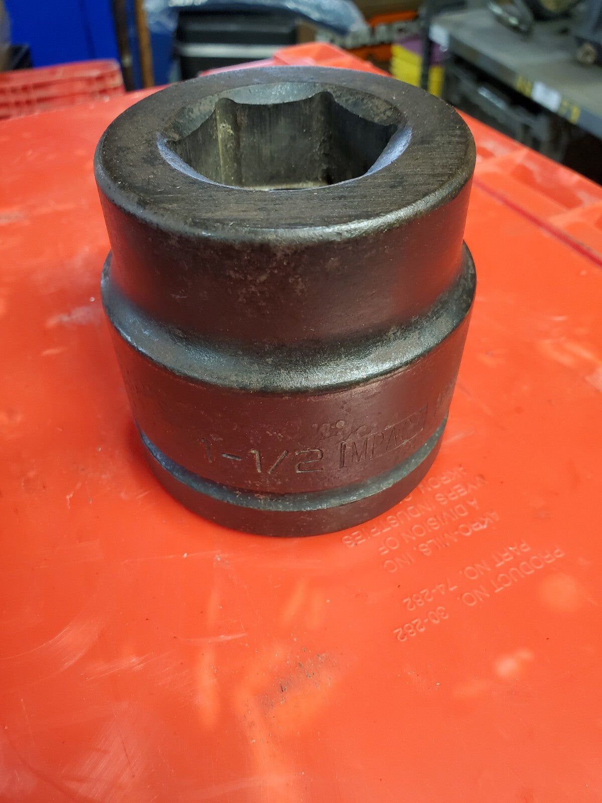 Armstrong 1-1/2 in. Impact Socket 1-1/2 in. Drive 23-048 6-Point Made in USA