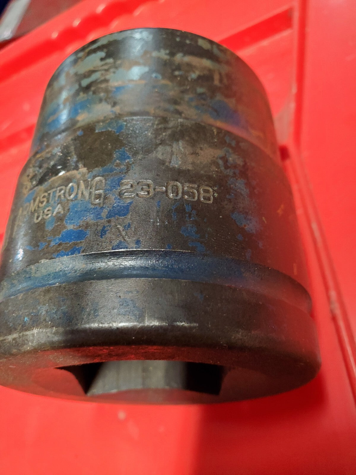 Armstrong 1-13/16 in. Impact Socket 1-1/2 in. Drive 23-058 6-Point Made in USA