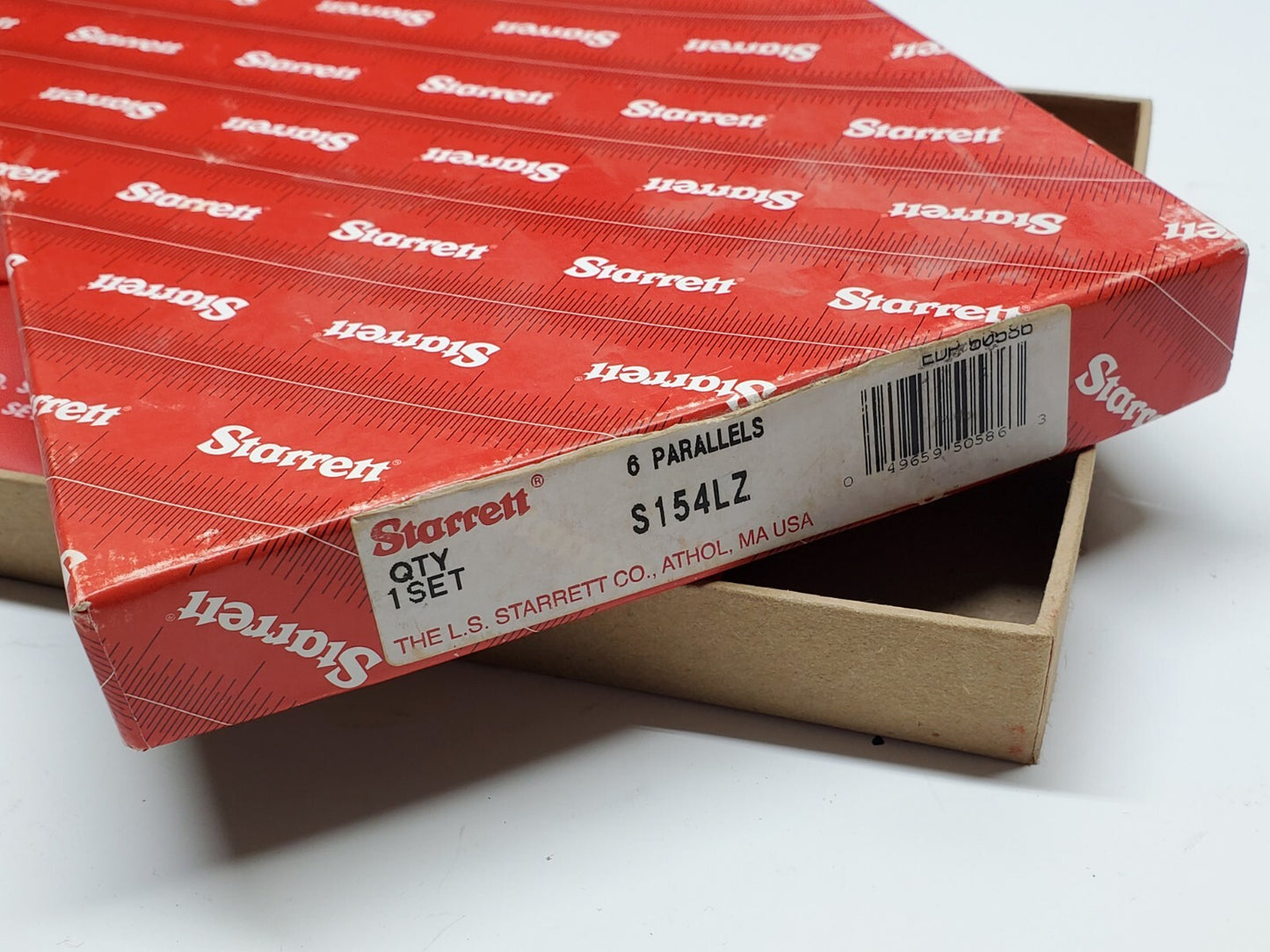 Starrett S154LZ Adjustable Parallel Set of 6 3/8" to 2-1/4" IN STOCK NOS USA