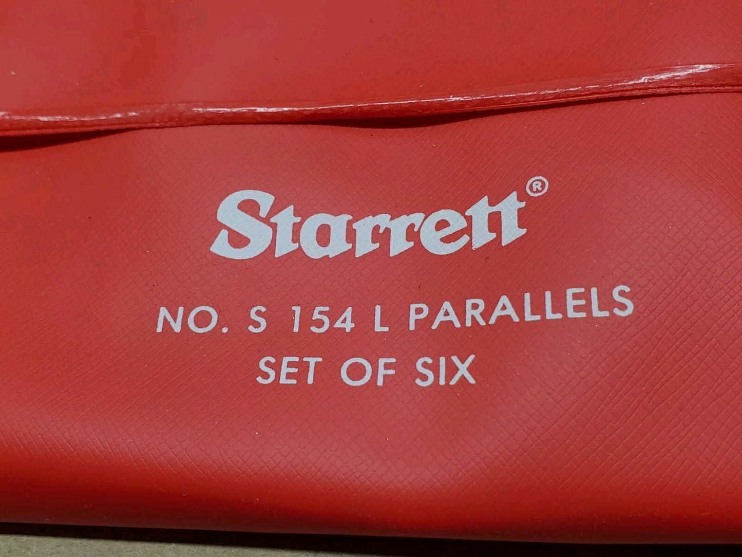 Starrett S154LZ Adjustable Parallel Set of 6 3/8" to 2-1/4" IN STOCK NOS USA