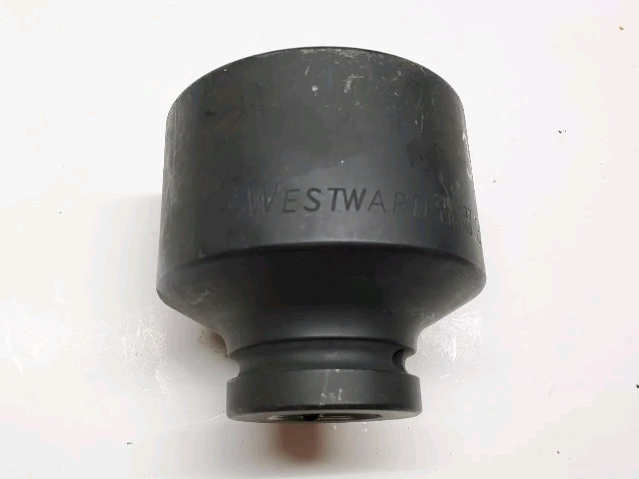 Westward 3 in. Impact Socket 6 Pt Standard Depth 21WM37 Black 1 in. Drive