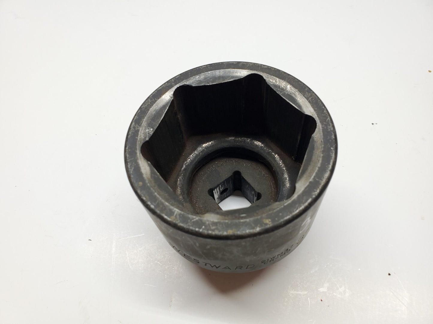 Westward 3 in. Impact Socket 6 Pt Standard Depth 21WM37 Black 1 in. Drive