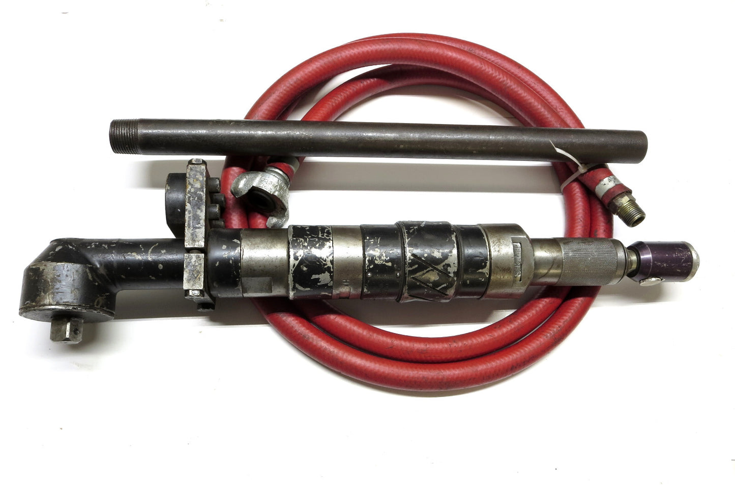 AIRETOOL 1752-R-90 Tube Rolling Motor 3/4 Drive 4 in. Capacity w/ Hose Assembly