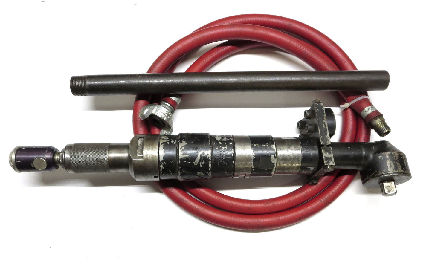 AIRETOOL 1752-R-90 Tube Rolling Motor 3/4 Drive 4 in. Capacity w/ Hose Assembly